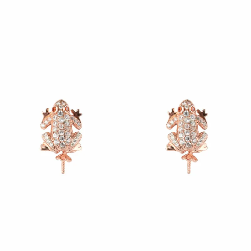 Женские серьги Lancaster JLA-EAR-FROG2 1,2 cm